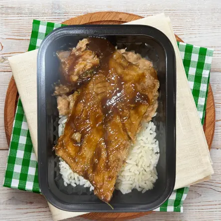 Costelinha suína com barbecue